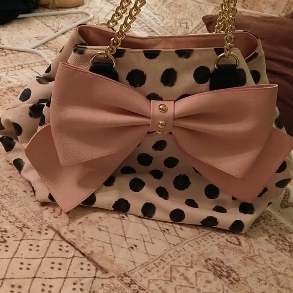 COPY - Betsey Johnson Pockadot purse